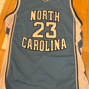North Carolina Blue Basketball Jersey